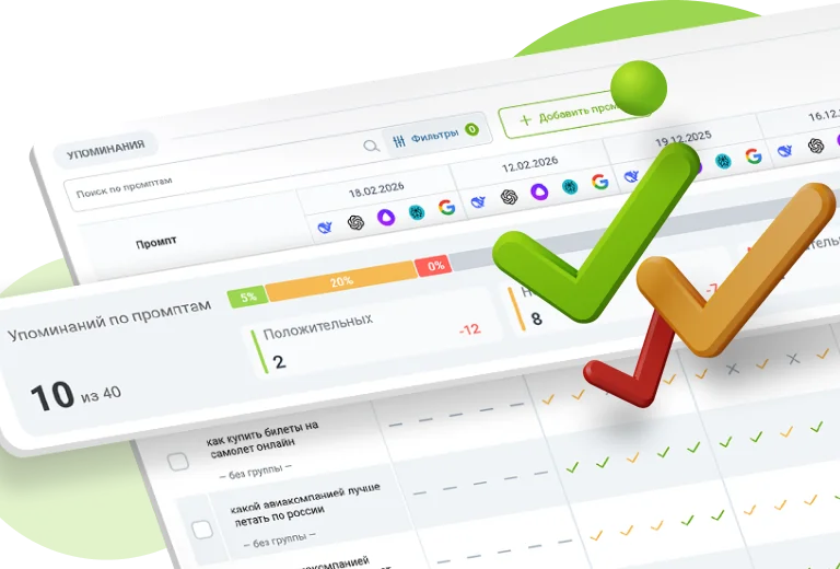 Анализ тональности упоминаний